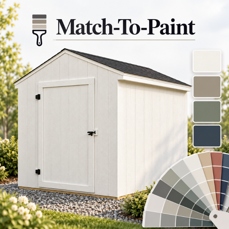 8’x8’ Storage Shed